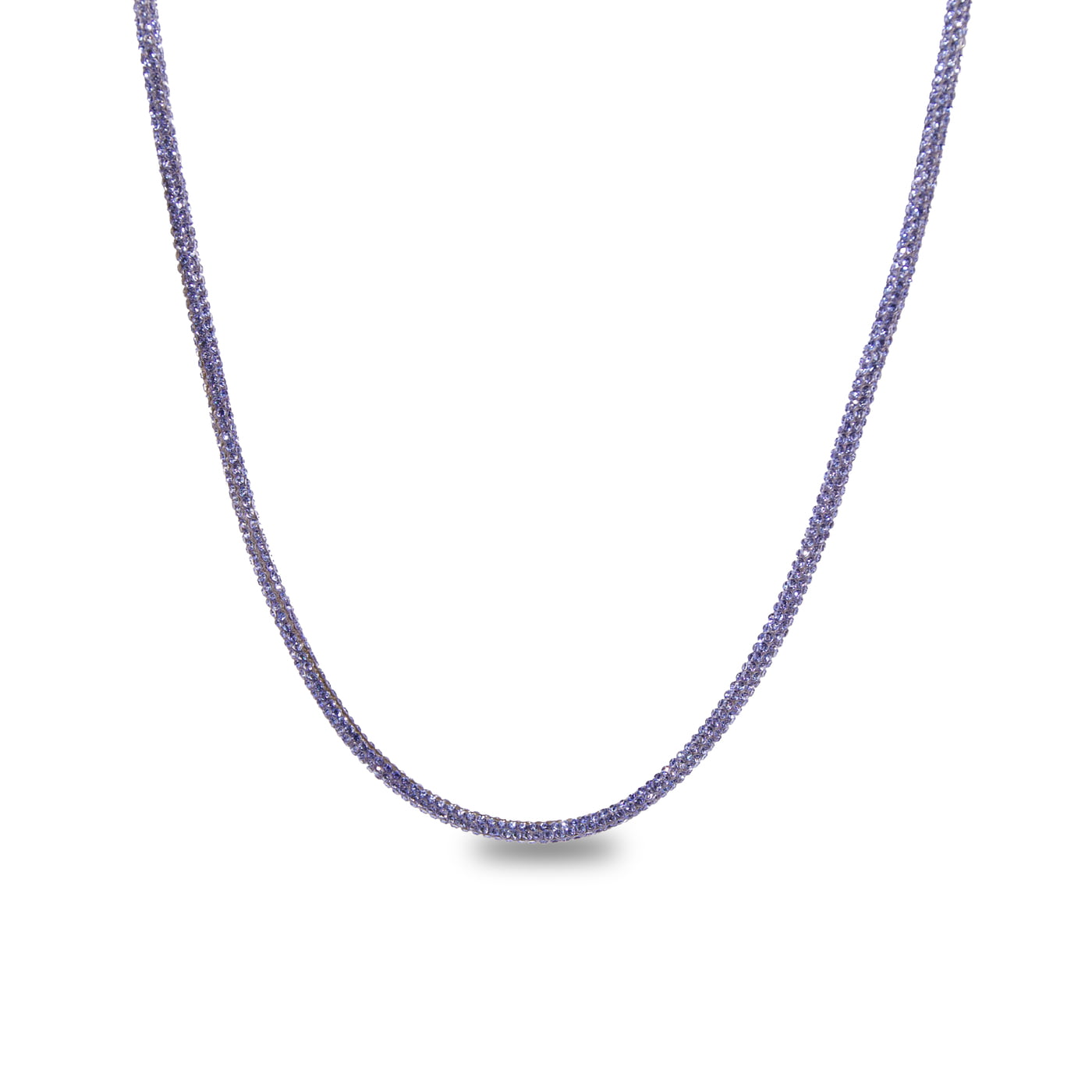 Colier din argint cu strasuri albastra Inchizătoare din argint cu lanț prelungitor Handmade COL0038 Colier din argint cu strasuri albastra Inchizătoare din argint cu lanț prelungitor Handmade COL0038